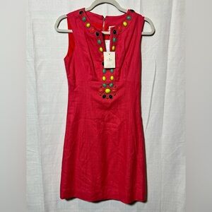 NWT Kate Spade Linen Blend Edith Dress-‎ 2